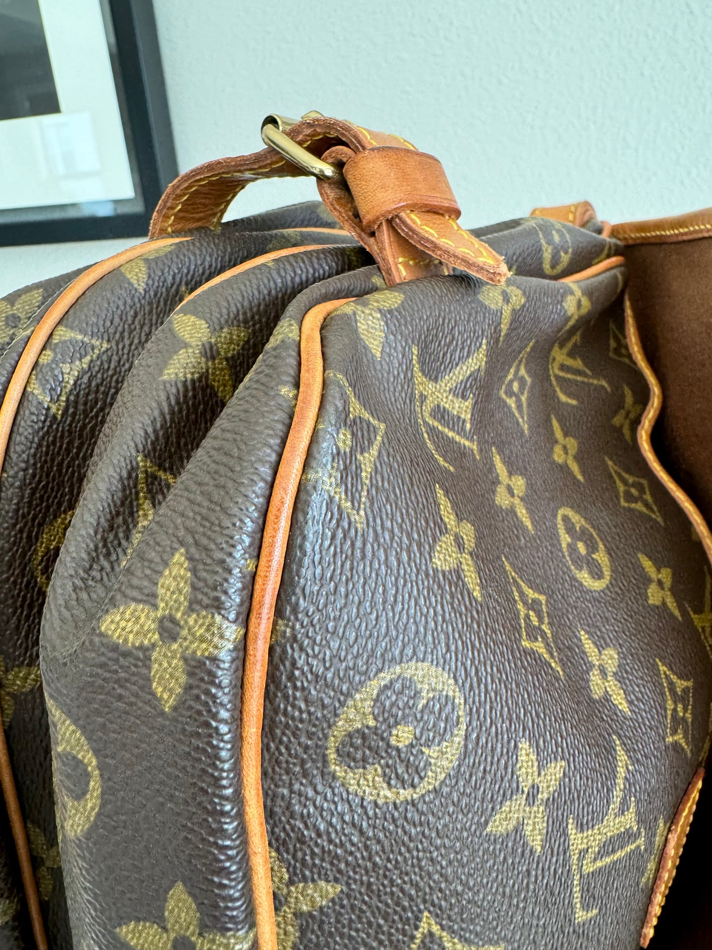 LOUIS VUITTON Monogram Saumur 30 Cross Body Shoulder Bag