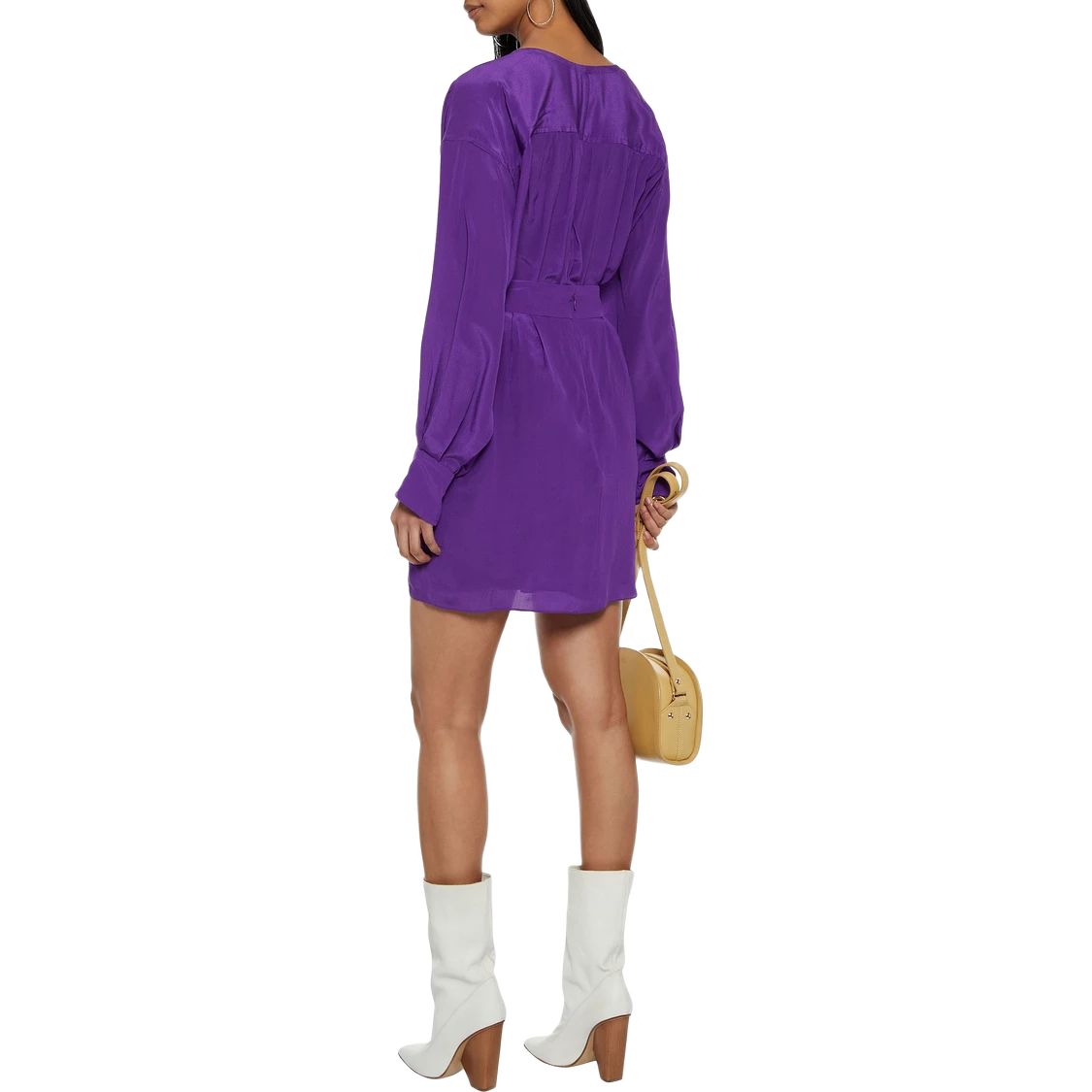 ISABEL MARANT ÉTOILE silk mini skirt