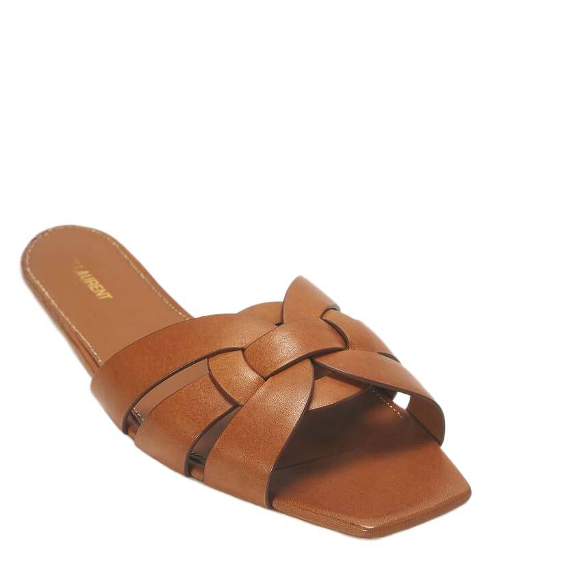 SAINT LAURENT Leather Sandals
