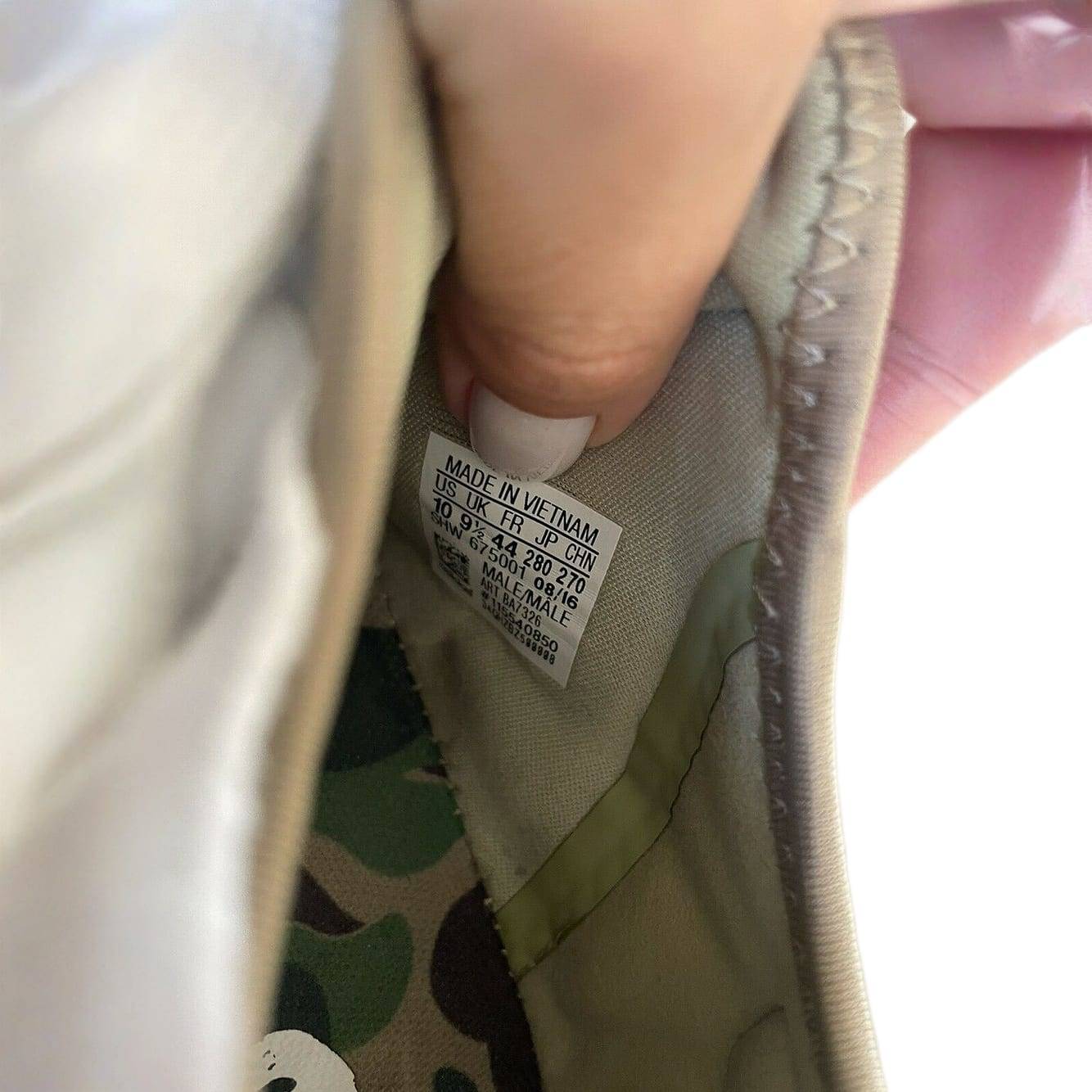 ADIDAS NMD R1 x A Bathing Ape Olive Camo Camouflage 2016 Men 10