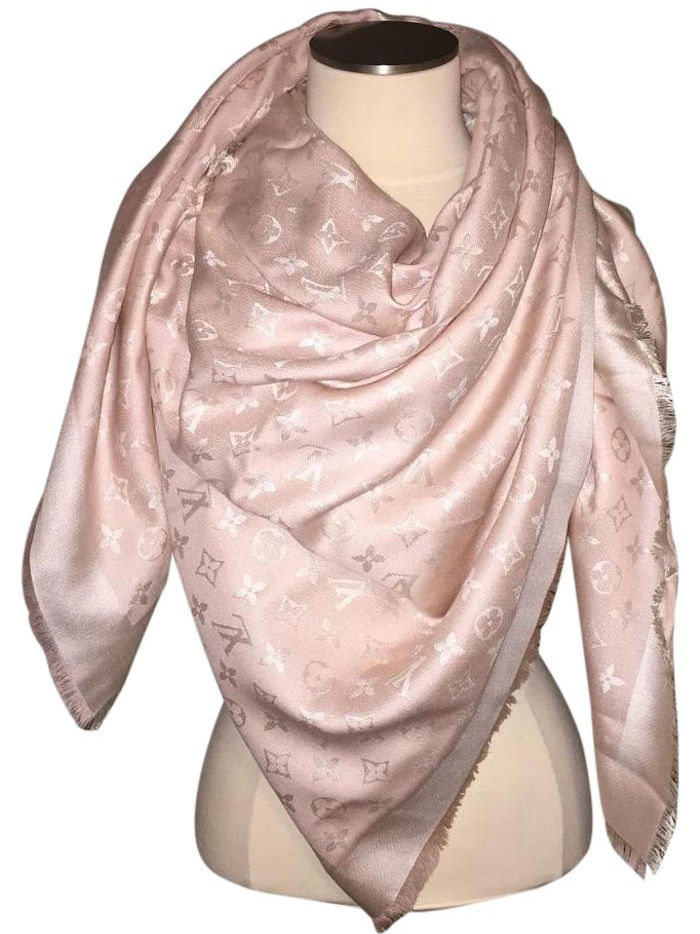 Louis Vuitton Monogram Silk Shawl