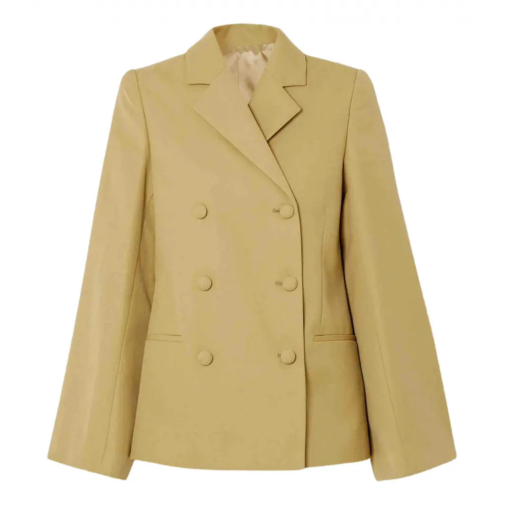 TOTÊME - Matera Double Breasted Woven Blazer