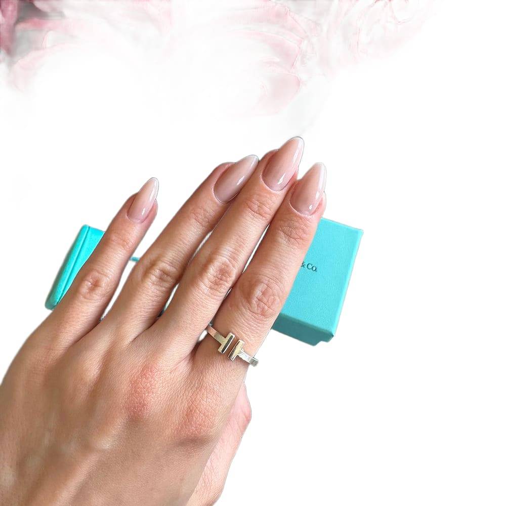 TIFFANY Sterling Silver T Square Ring