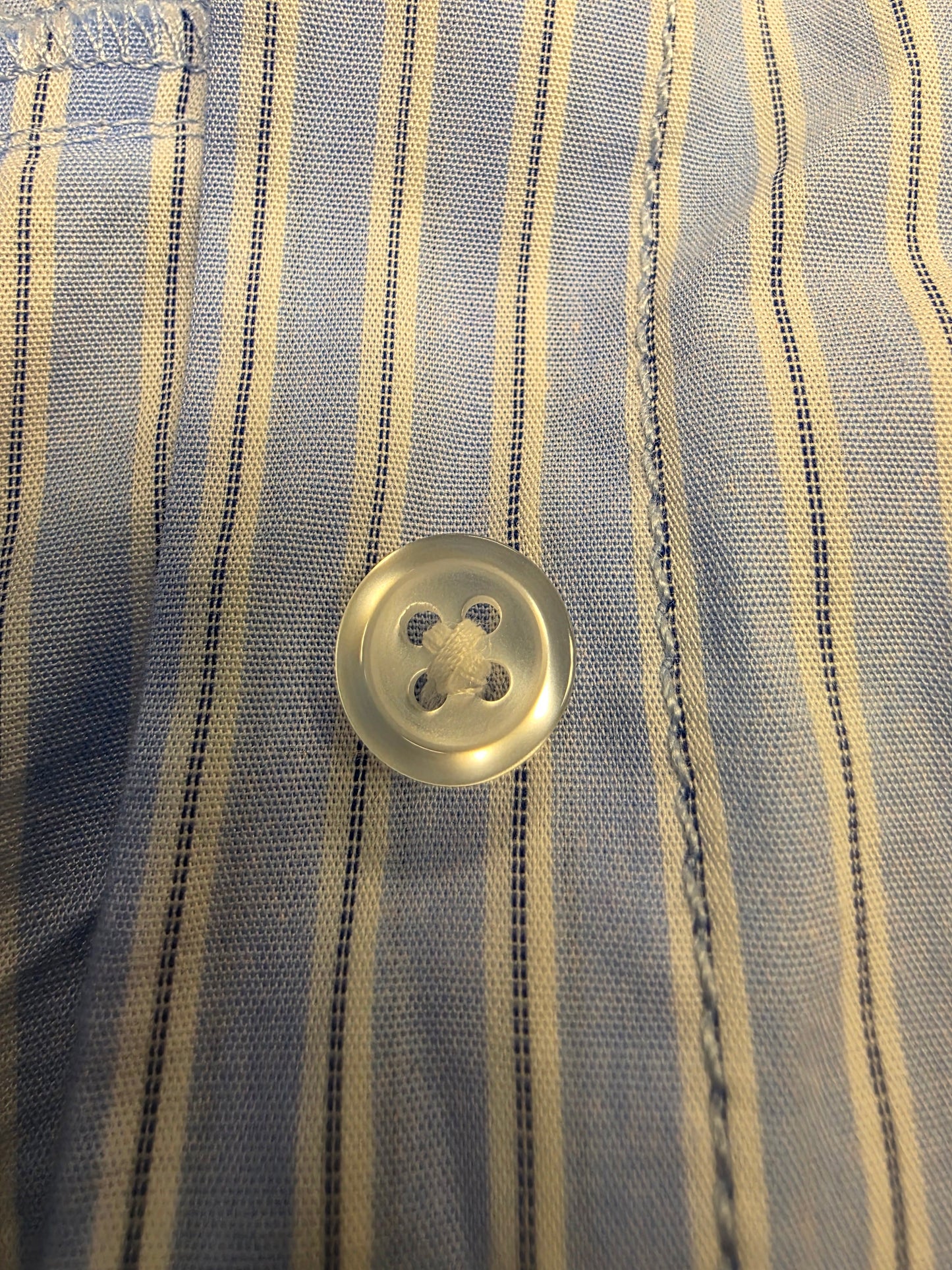 Alexander Wang Sleeveless Striped Cotton Shirt