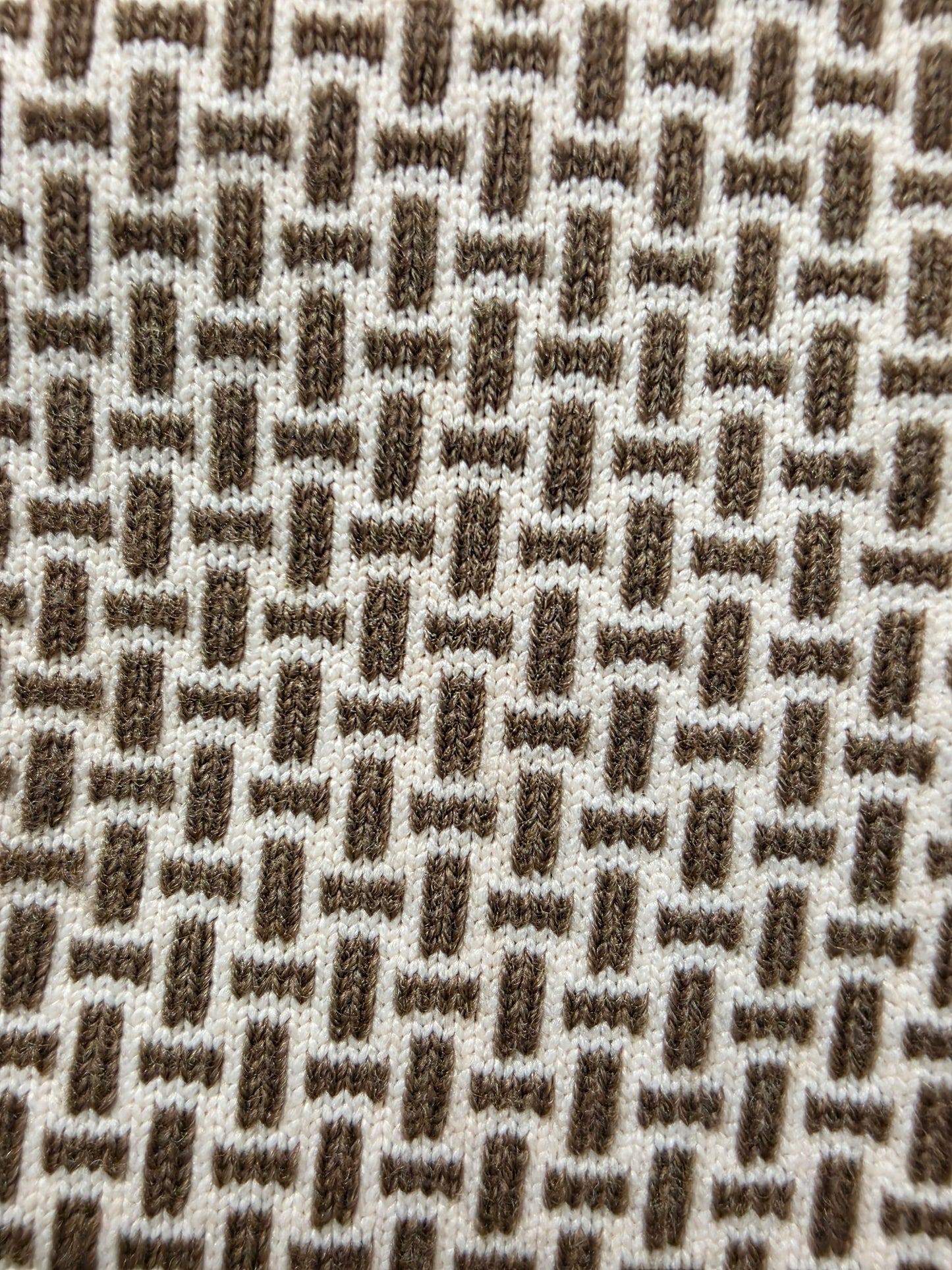 Hermès Mosaique Sleeveless Cropped Sweater
