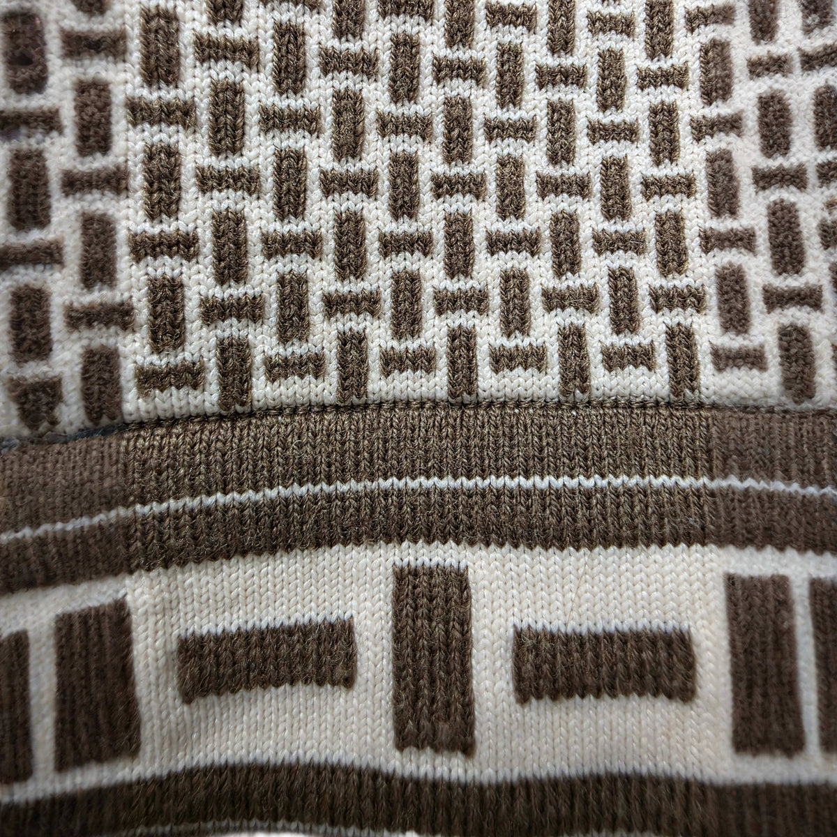 Hermès Mosaique Sleeveless Cropped Sweater