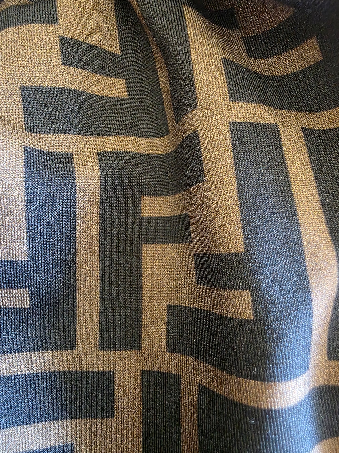 Fendi Monogram Printed Two-Piece Bikini Set