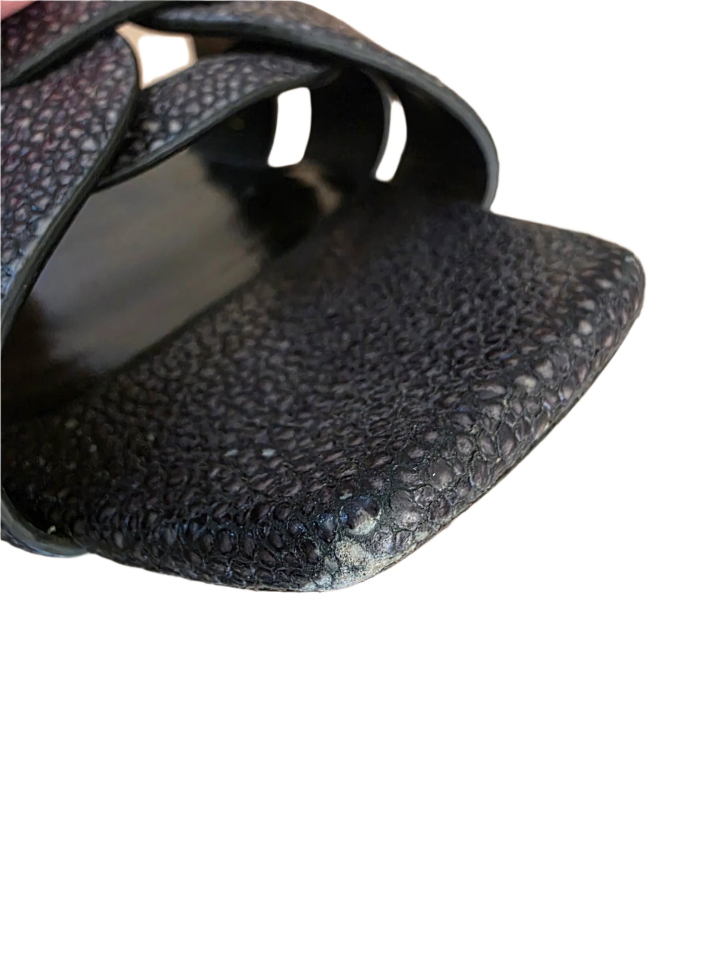 Saint Laurent Leather Slides