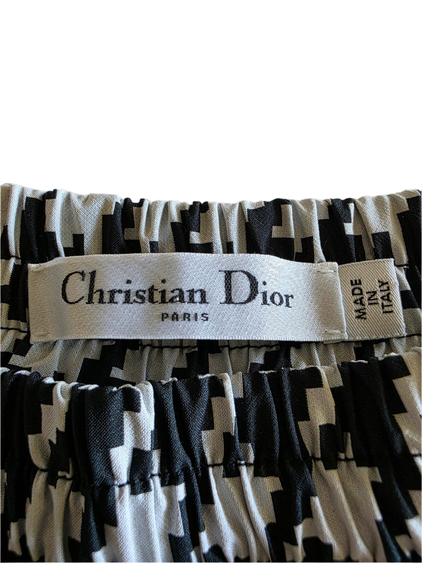 Christian Dior Houndstooth Shorts