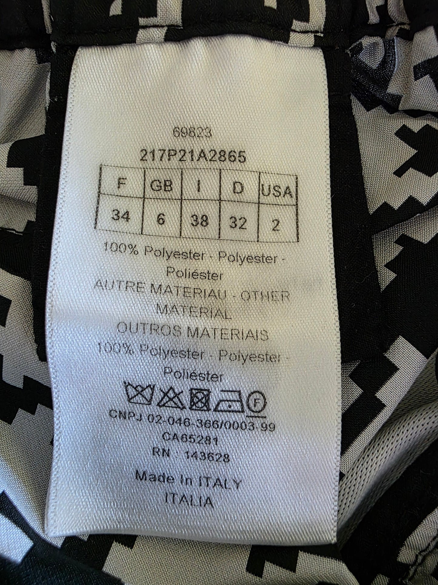 Christian Dior Houndstooth Shorts
