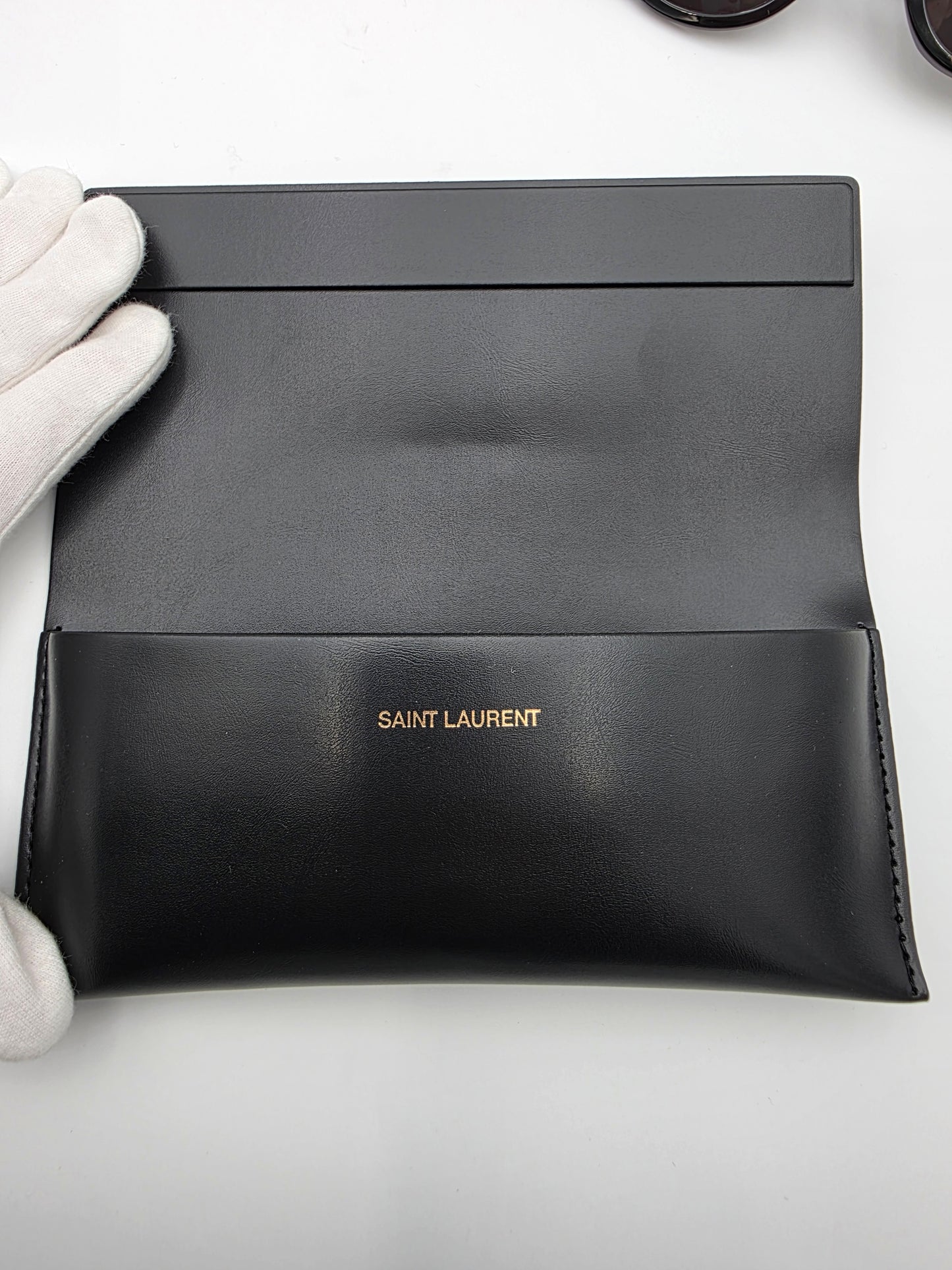 Saint Laurent Monogram SL M15 Oversized Round Sunglasses