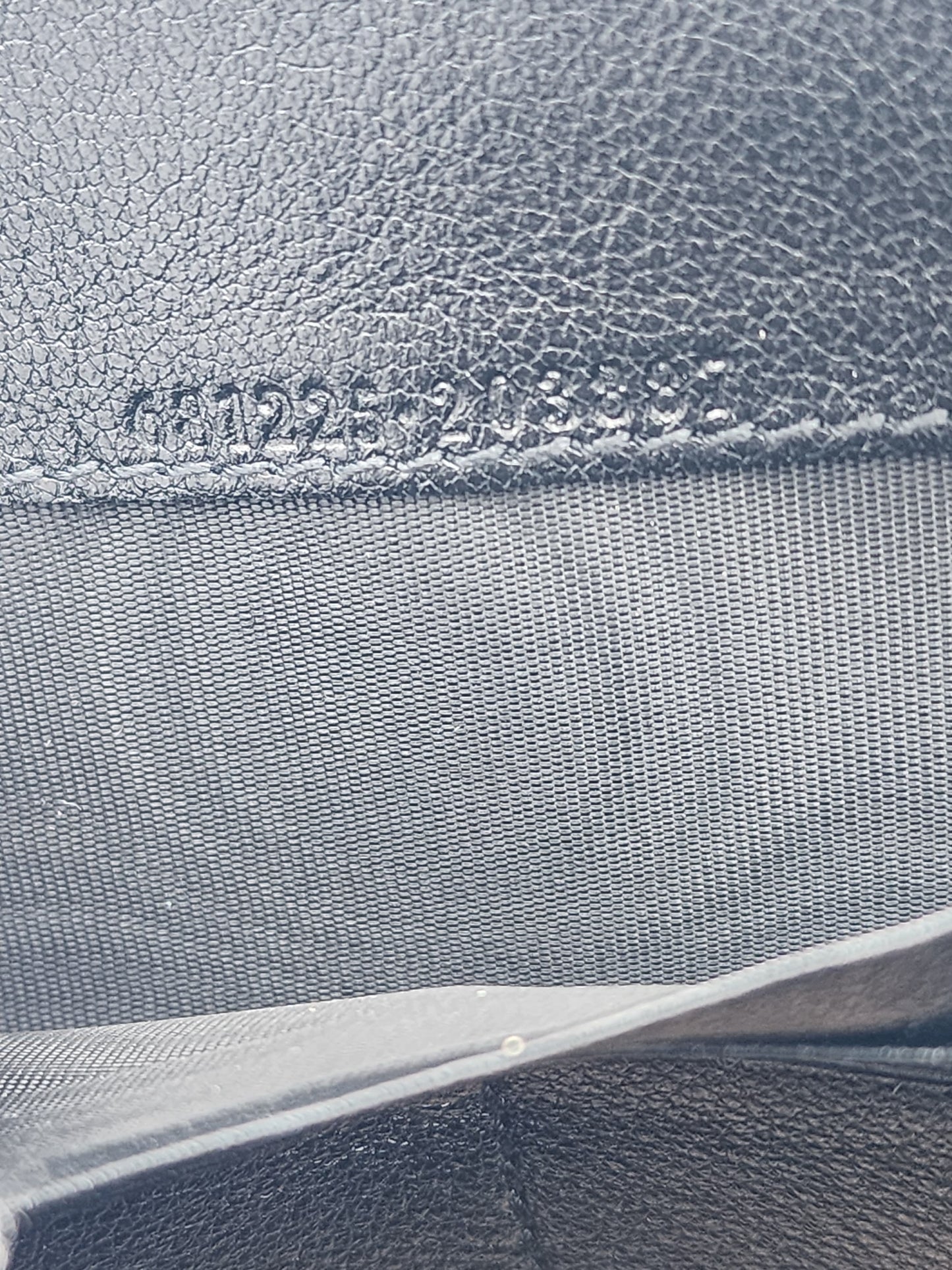 Gucci Black Star Mini Shoulder Bag In Embossed Calfskin Leather