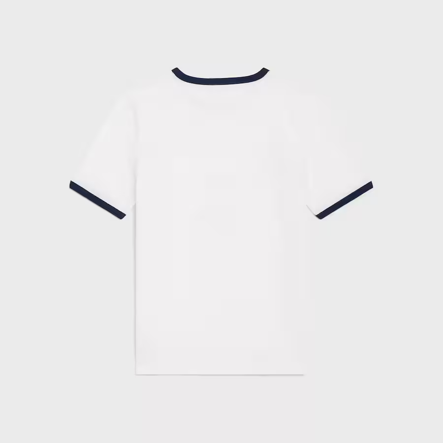 Celine Paris Triomphe Classic Ecru T-Shirt