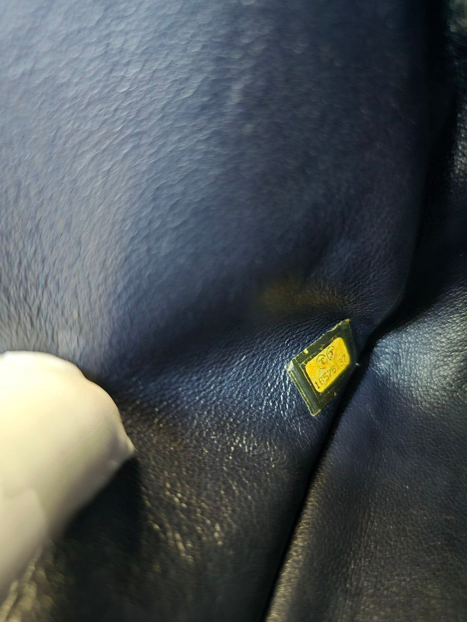 CHANEL Black Straw Chain Shoulder Bag