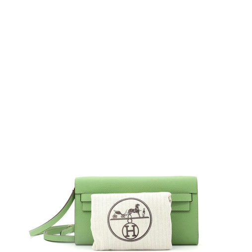 Hermes Kelly To Go Wallet Verso Epsom