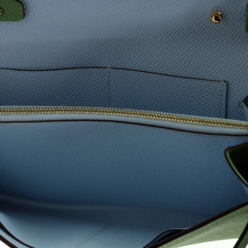 Hermes Kelly To Go Wallet Verso Epsom