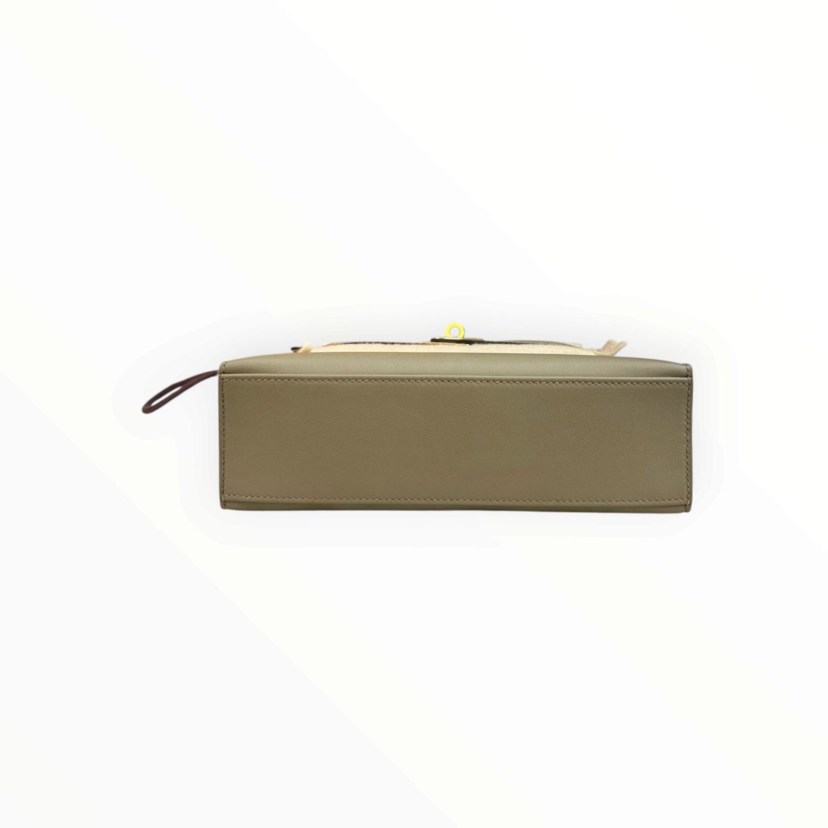 Hermès Mini Kelly I Swift Leather, Gris Meyer, Gold Hardware, W Stamp