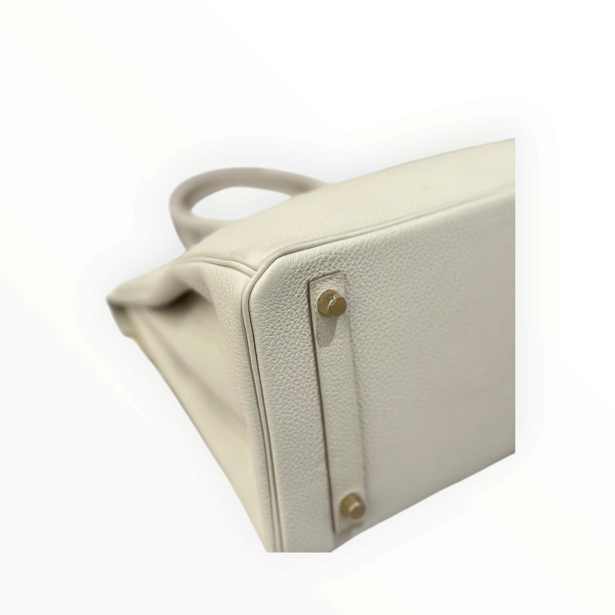 Hermès Birkin 25 Béton Togo Leather ·PHW