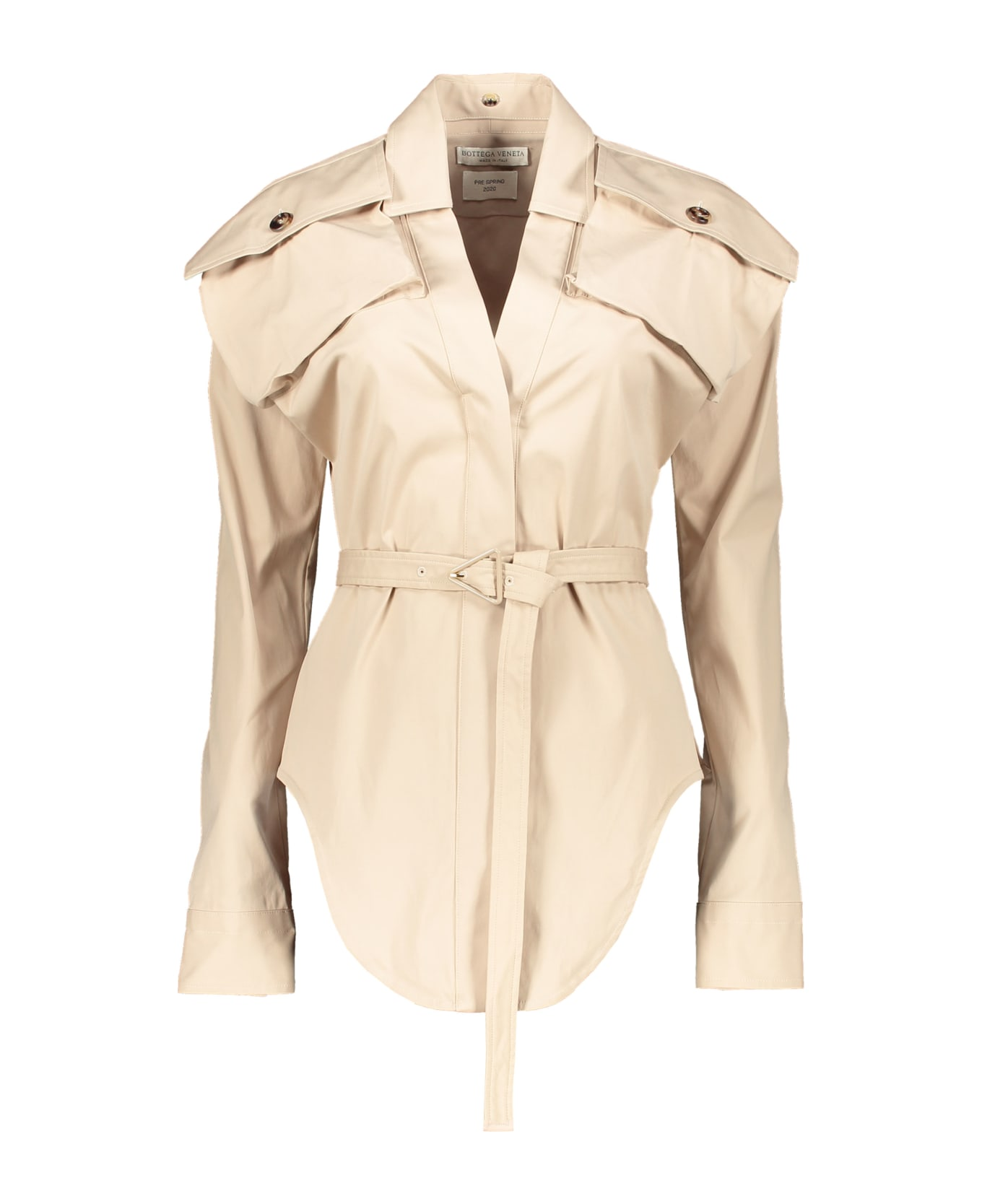 Bottega Veneta Safari Pre-Spring 2020 Beige Shirt