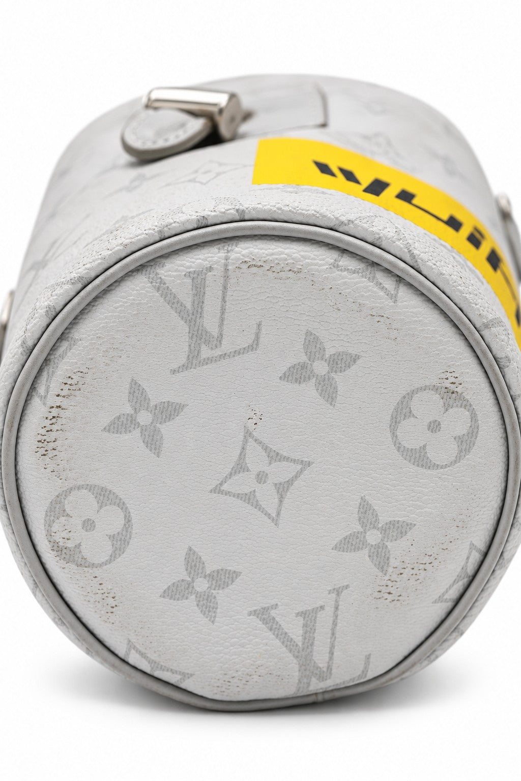 Louis Vuitton Chalk Nano Bag Limited Edition Logo Story Monogram Canvas