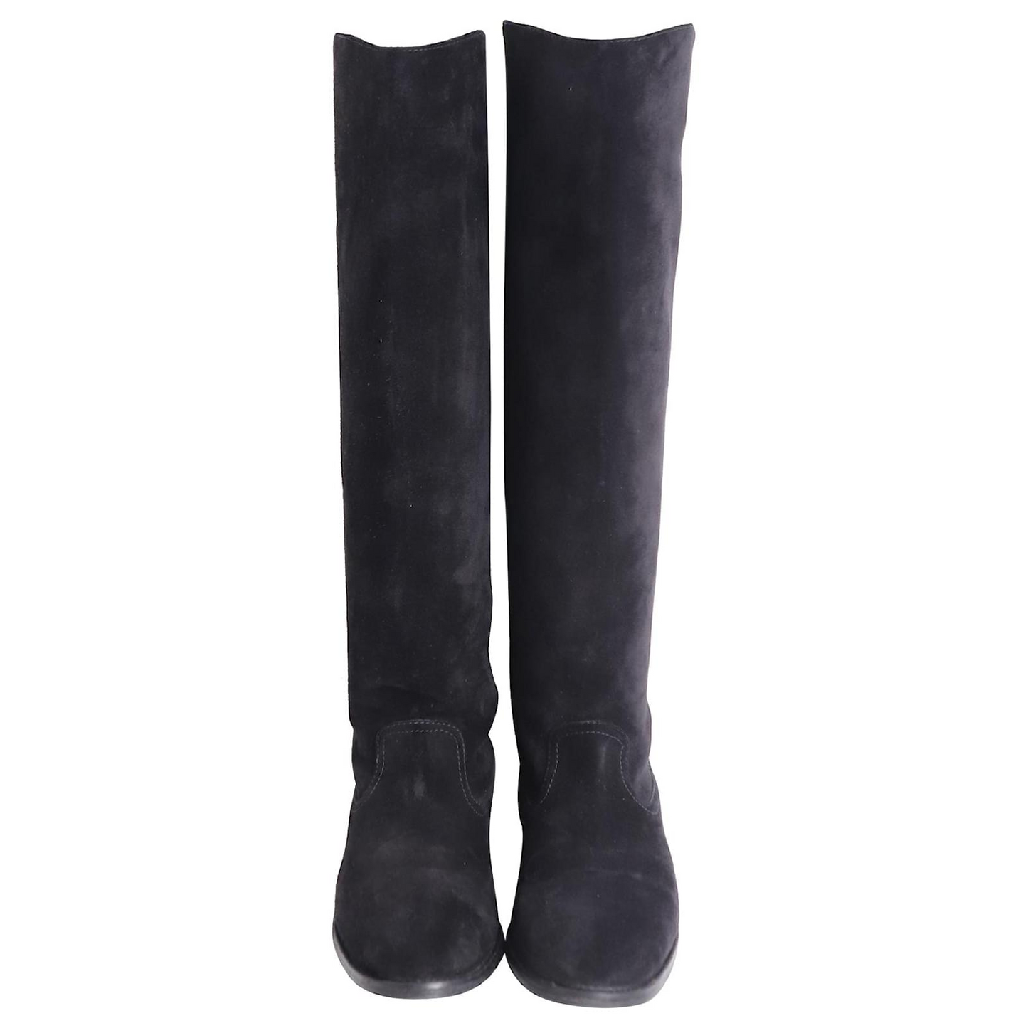Jimmy Choo Flat Bree Boots in Black Suede