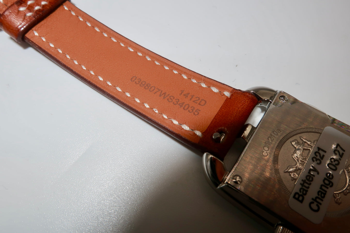 Hermes Cape Cod watch, Small model, 31 mm