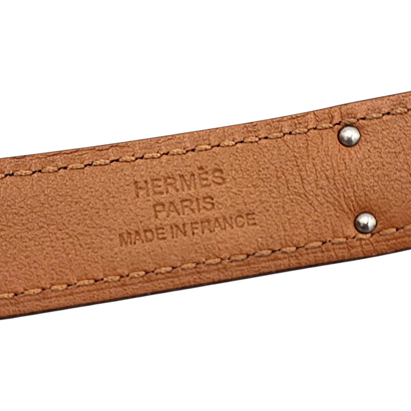 Hermès Kelly 18 Belt in Gold Epsom PHW