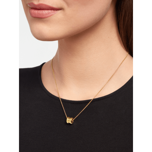 Bulgari B.Zero1 18Kt Yellow Gold Pendant Necklace