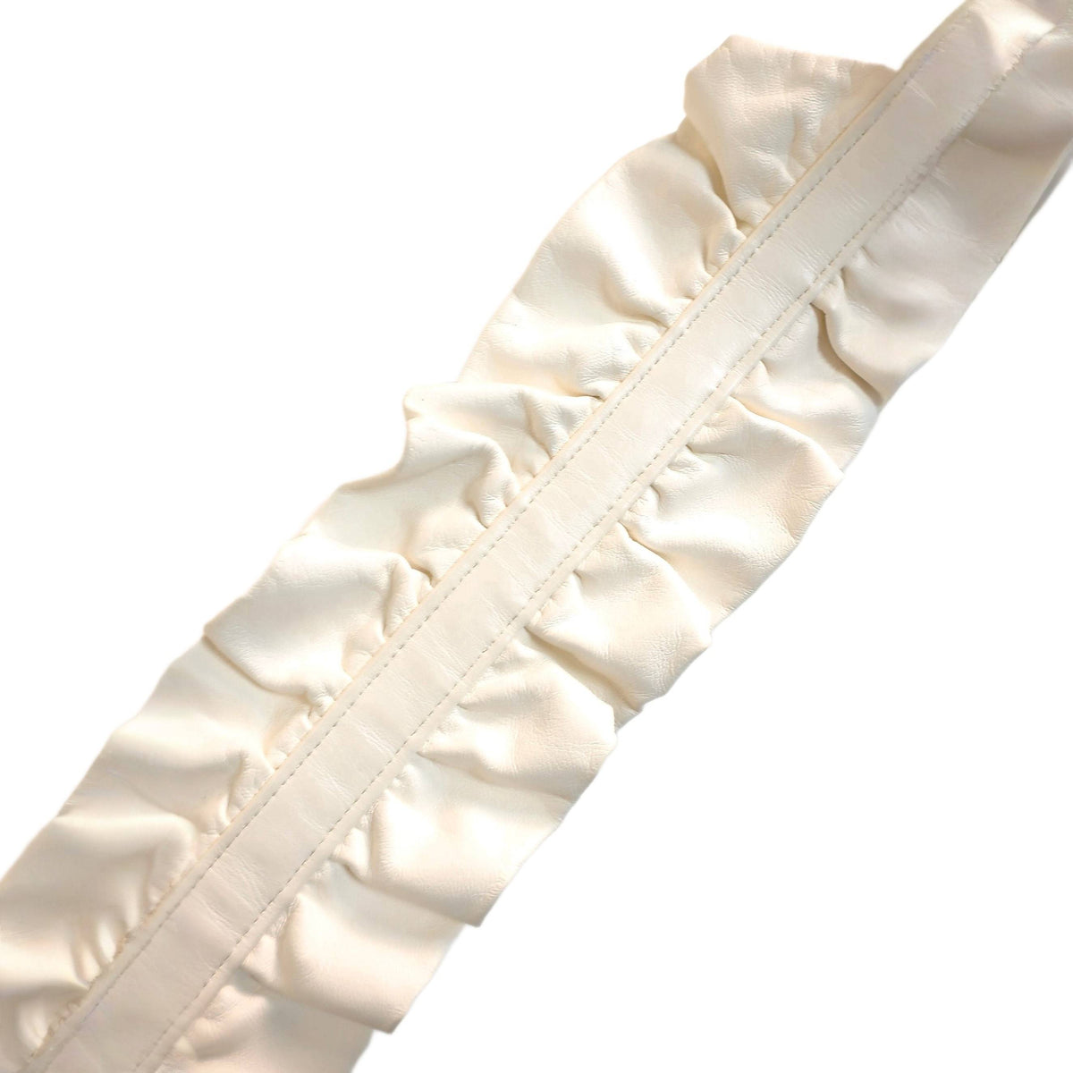 Chanel White Quilted Lambskin Romance Mini Flap Bag