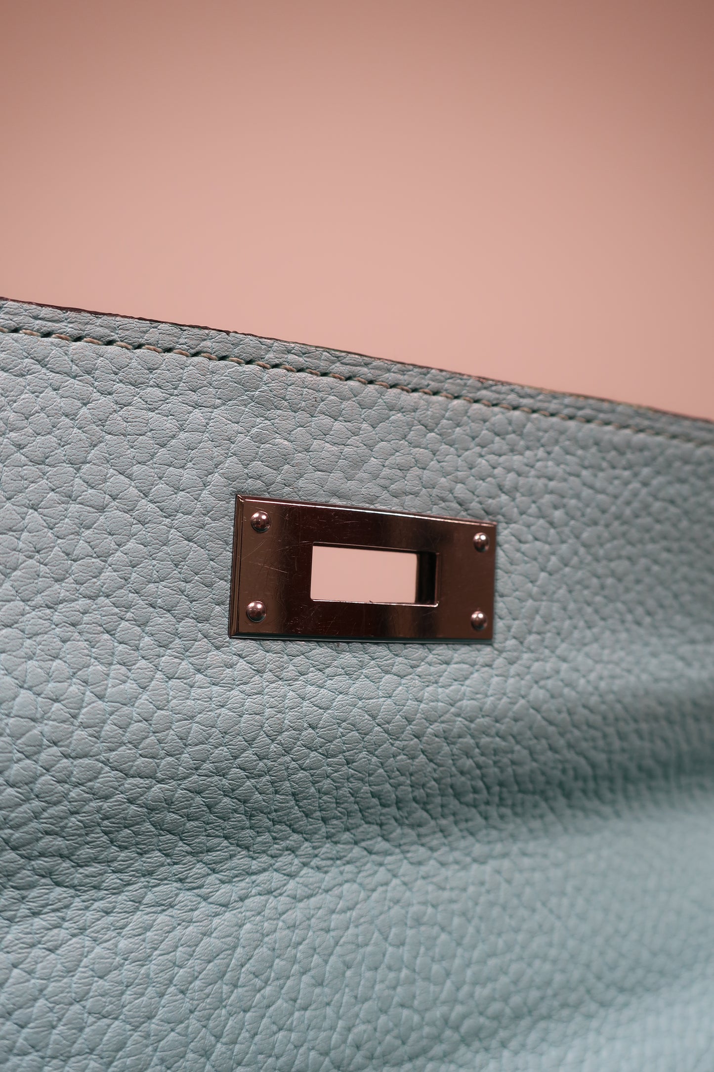 Hermes Taurillon Clemence Leather Kelly Retourne 32