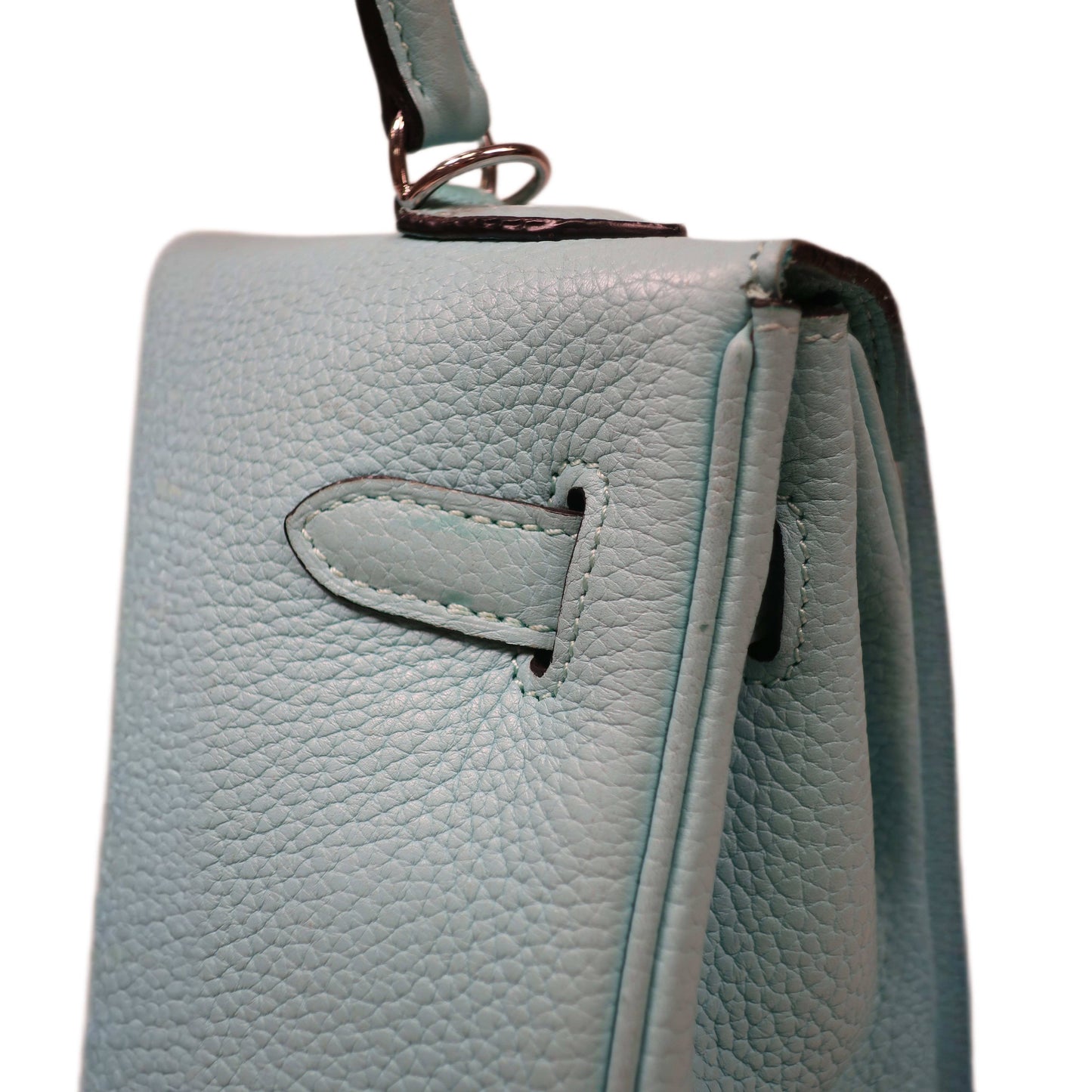 Hermes Taurillon Clemence Leather Kelly Retourne 32