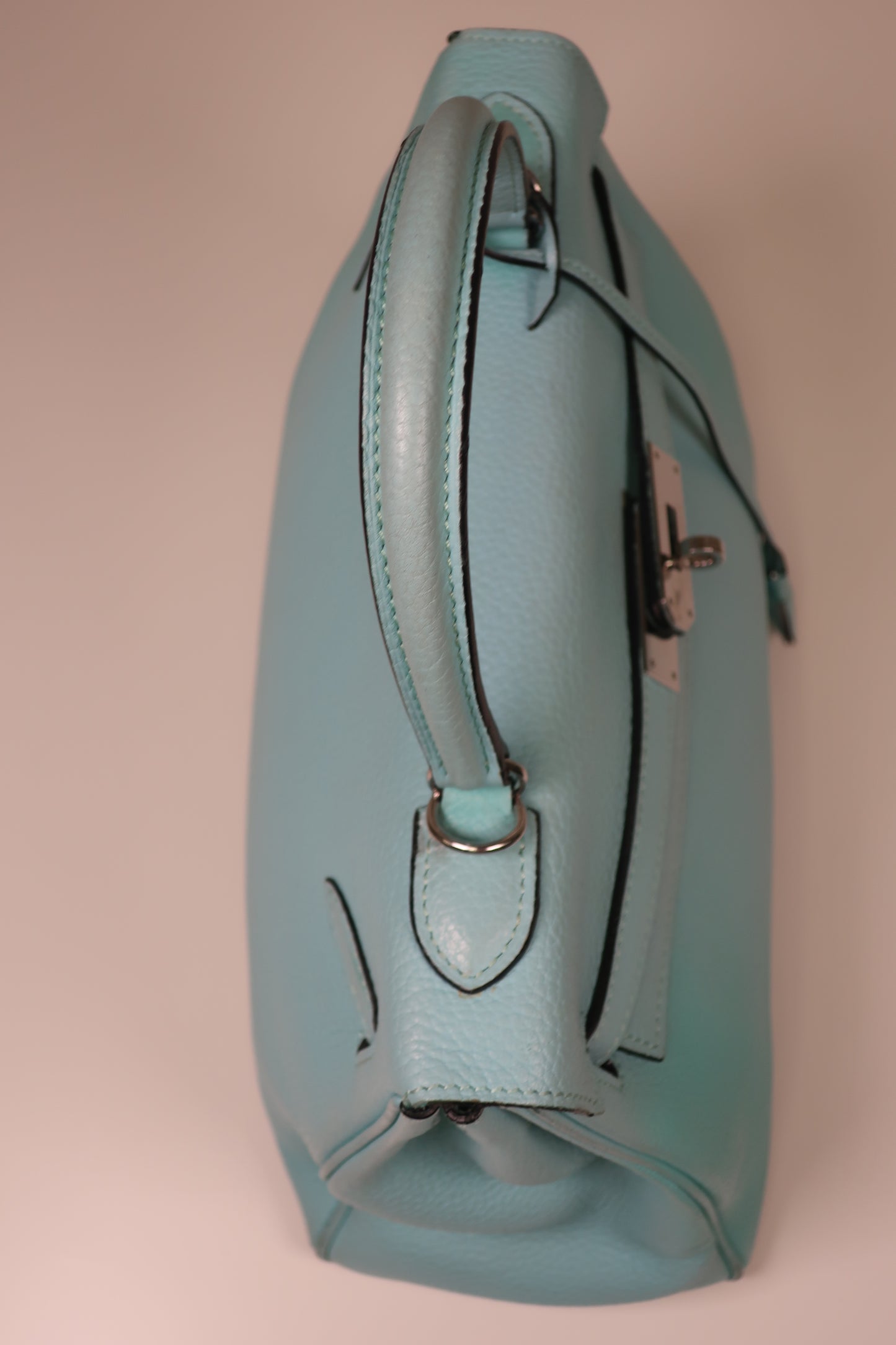 Hermes Taurillon Clemence Leather Kelly Retourne 32