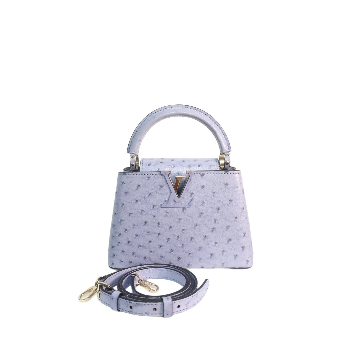 Louis Vuitton Ostrich Capucines Mini