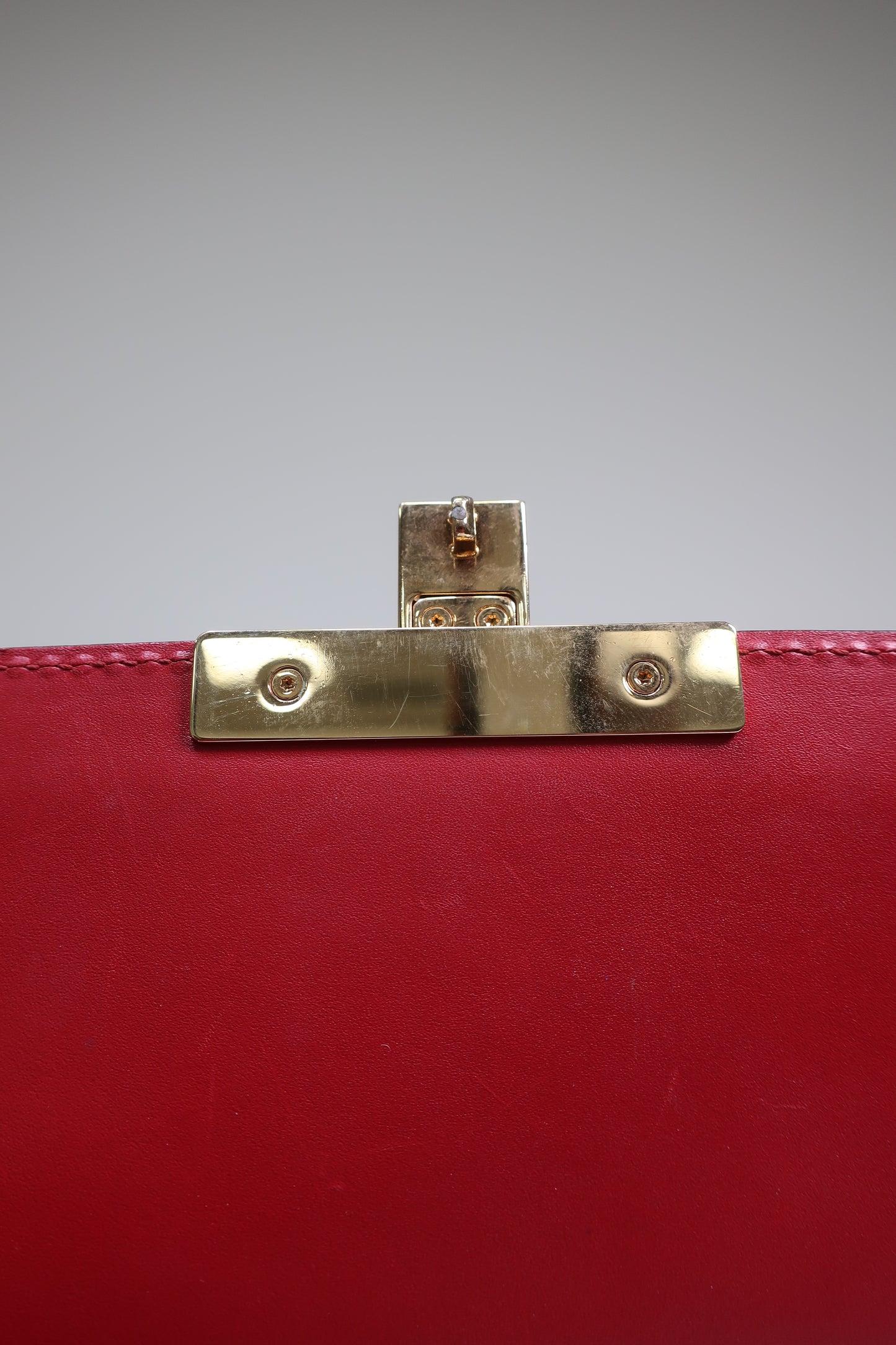 GUCCI Guccissima Medium Padlock Shoulder Bag