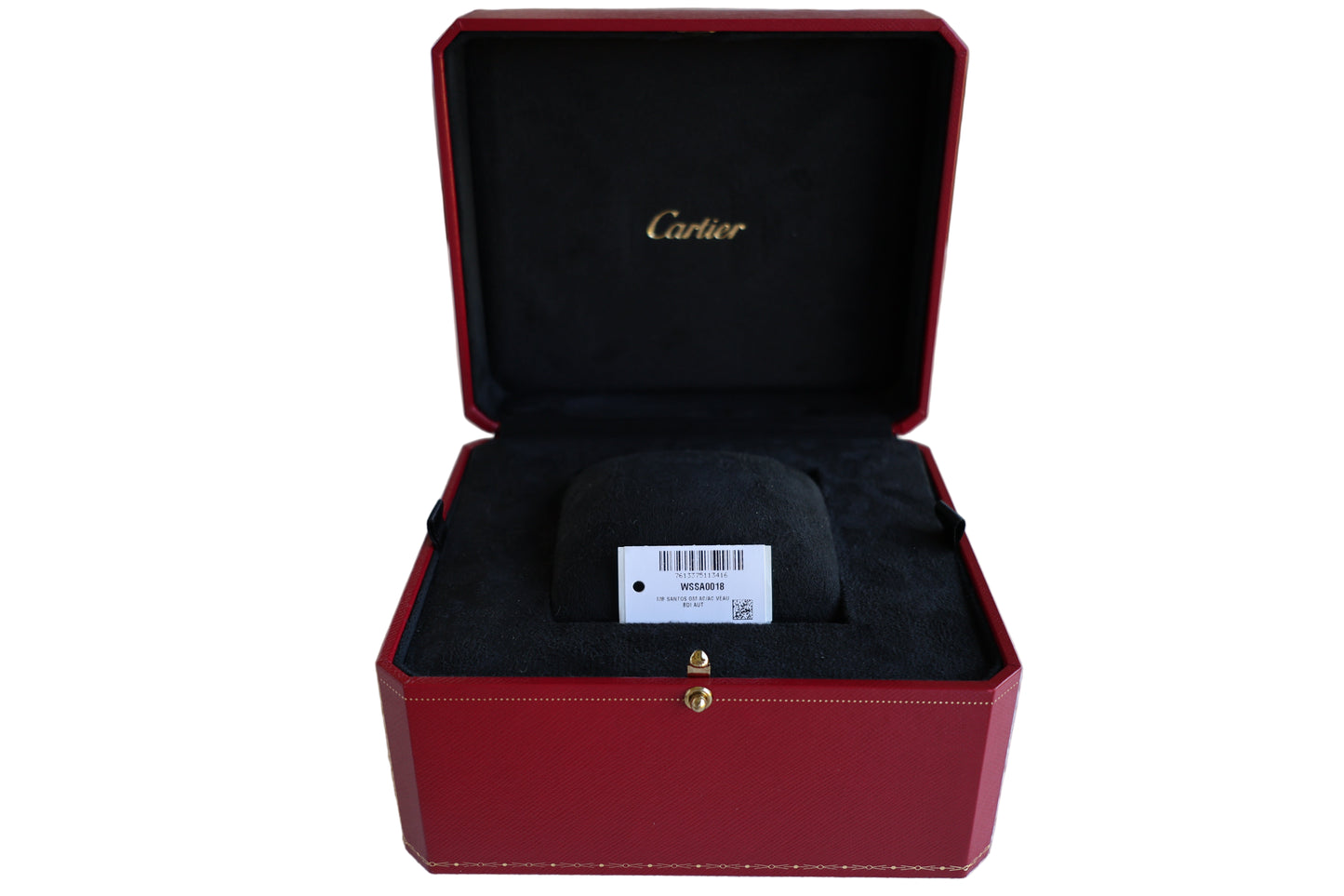 Cartier Santos de Cartier Stainless Steel White Dial Large Model