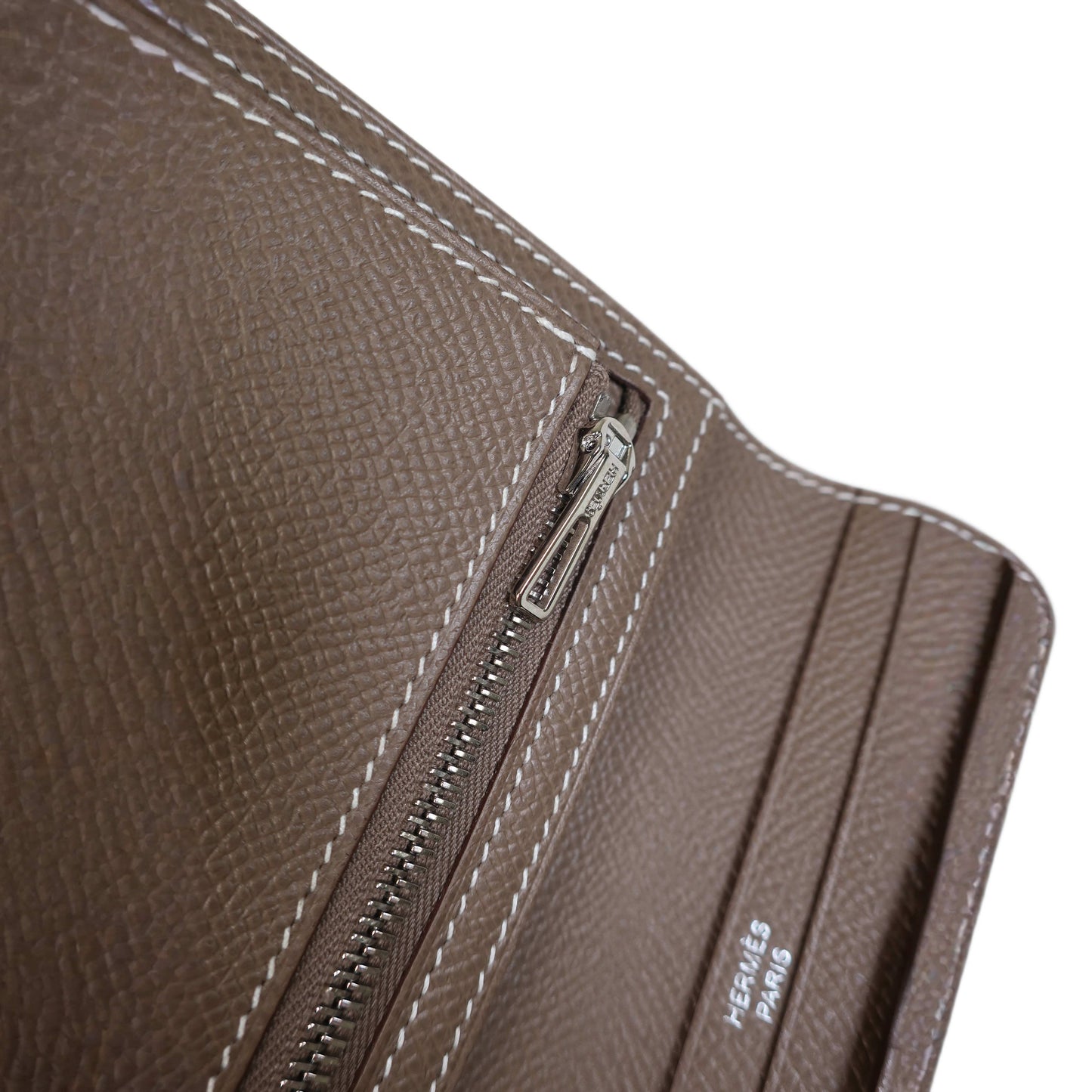 HERMES Epsom Bearn Card Holder Wallet