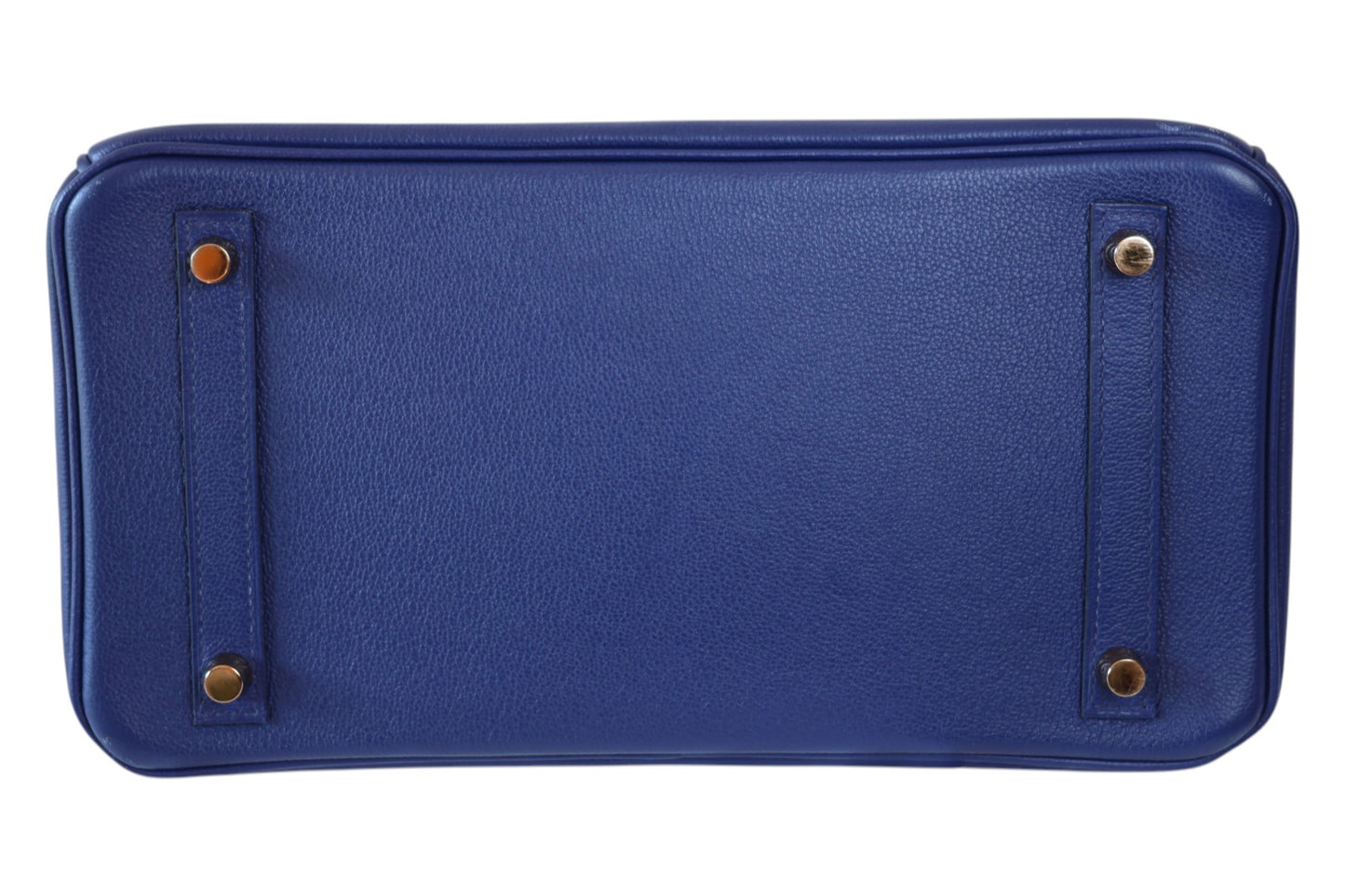 Hermès Birkin 30 Touch Blue Sapphire & Blue Marine with Rose Gold Hardware Stamp C 2018
