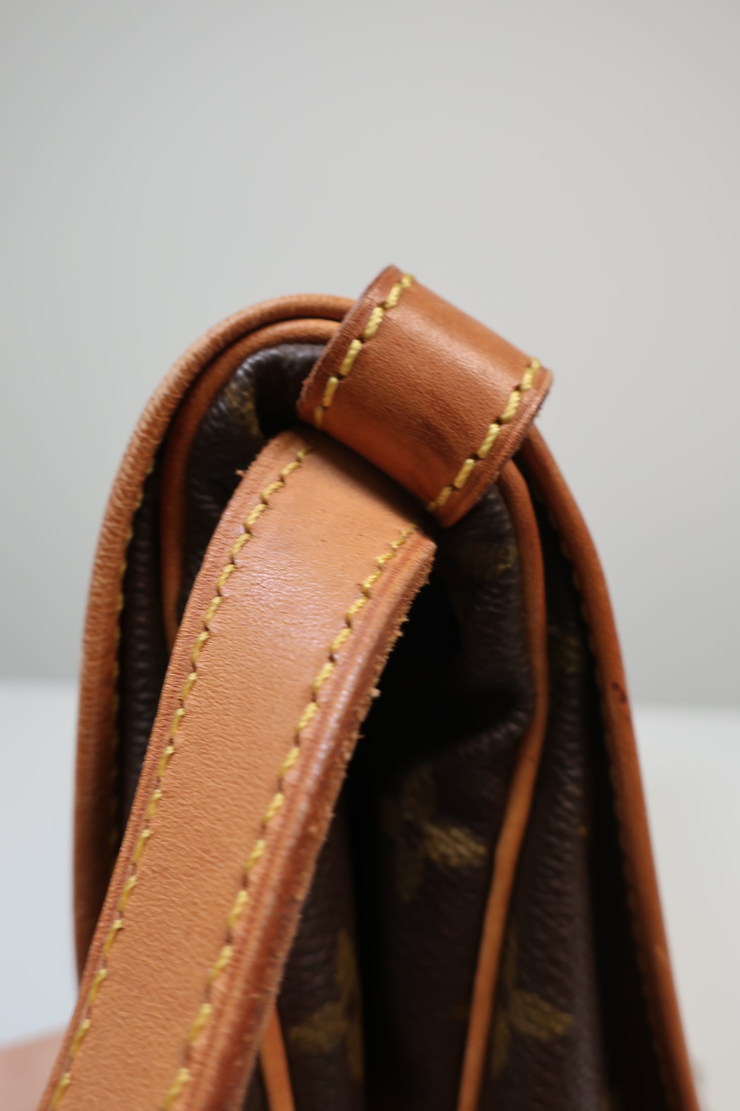LOUIS VUITTON Monogram Saumur 30 Cross Body Shoulder Bag