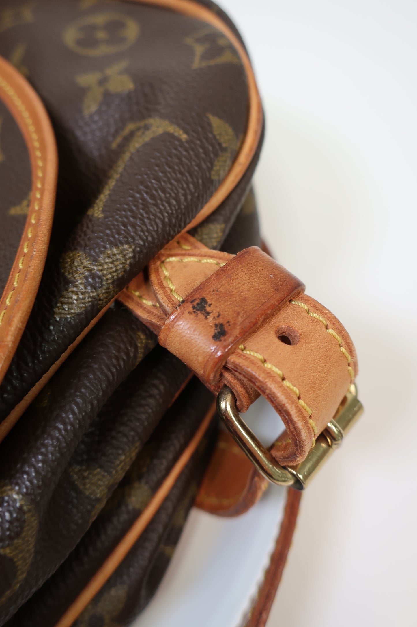 LOUIS VUITTON Monogram Saumur 30 Cross Body Shoulder Bag