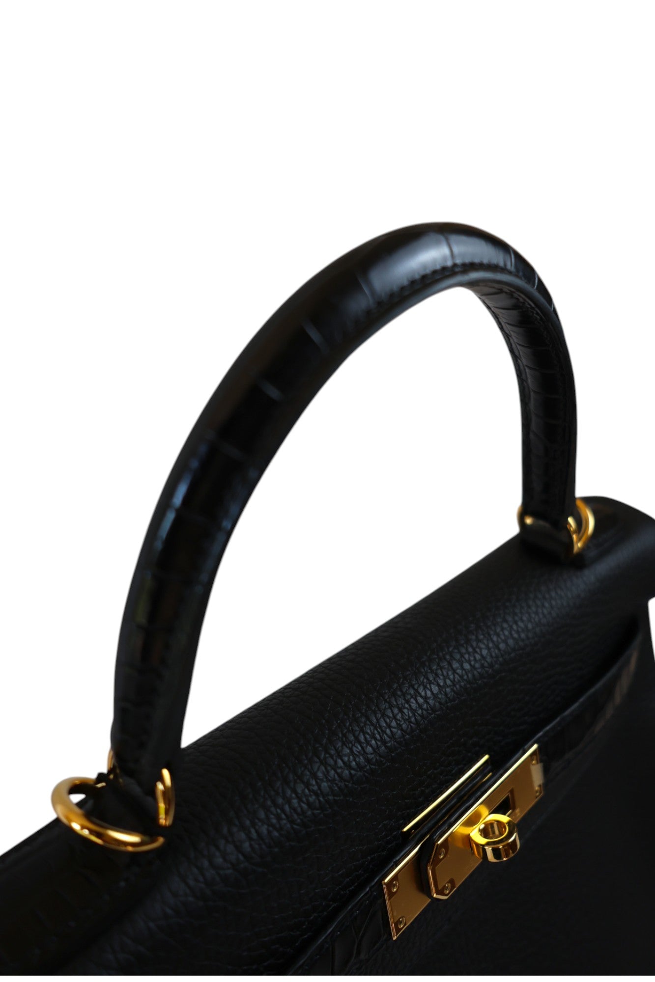 Hermès Kelly 28 Touch Noir with Gold Hardware Stamp Z 2021