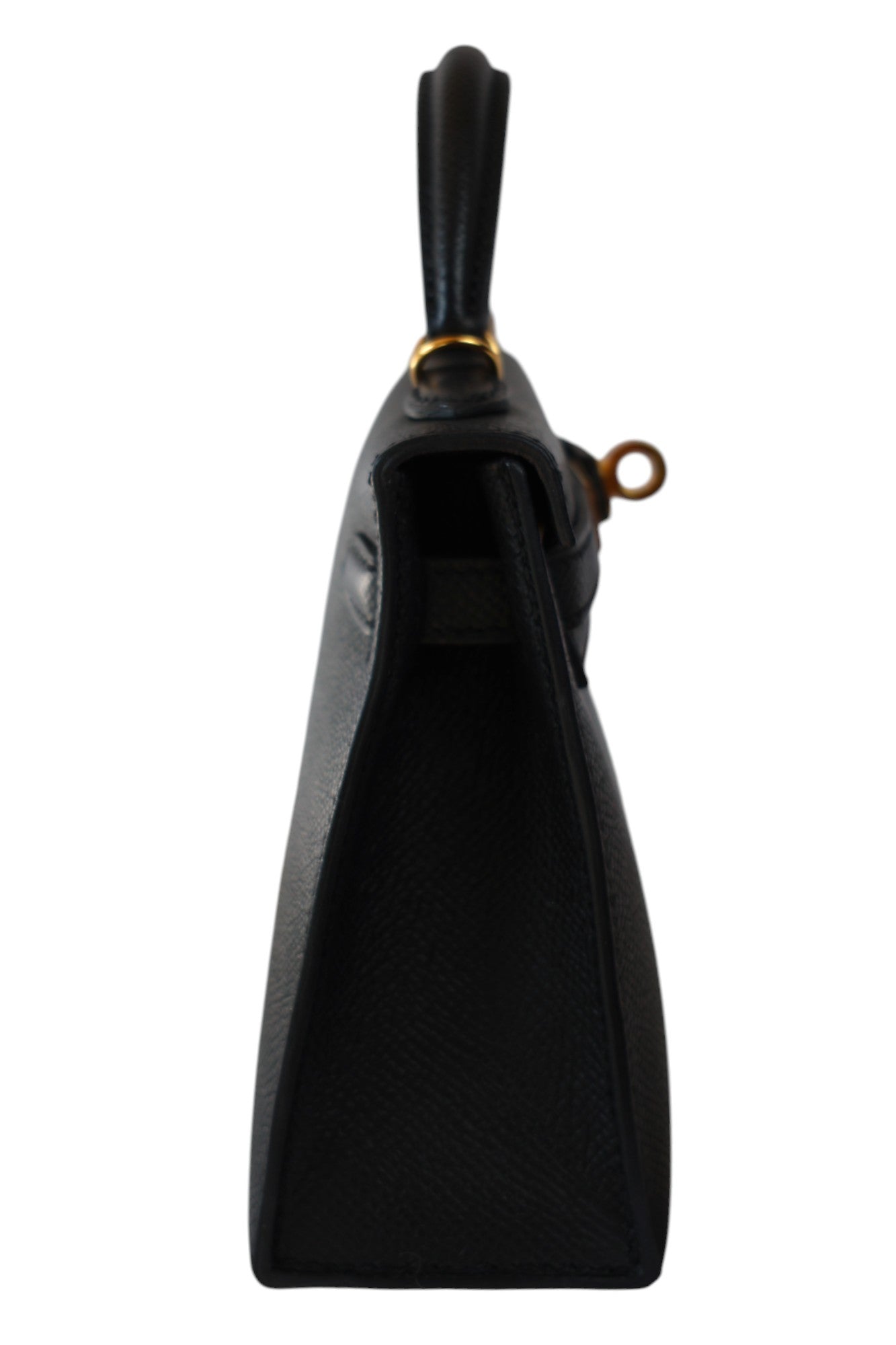 Noir Mini Kelly II 20 Gold Hardware, 2025 Stamp K