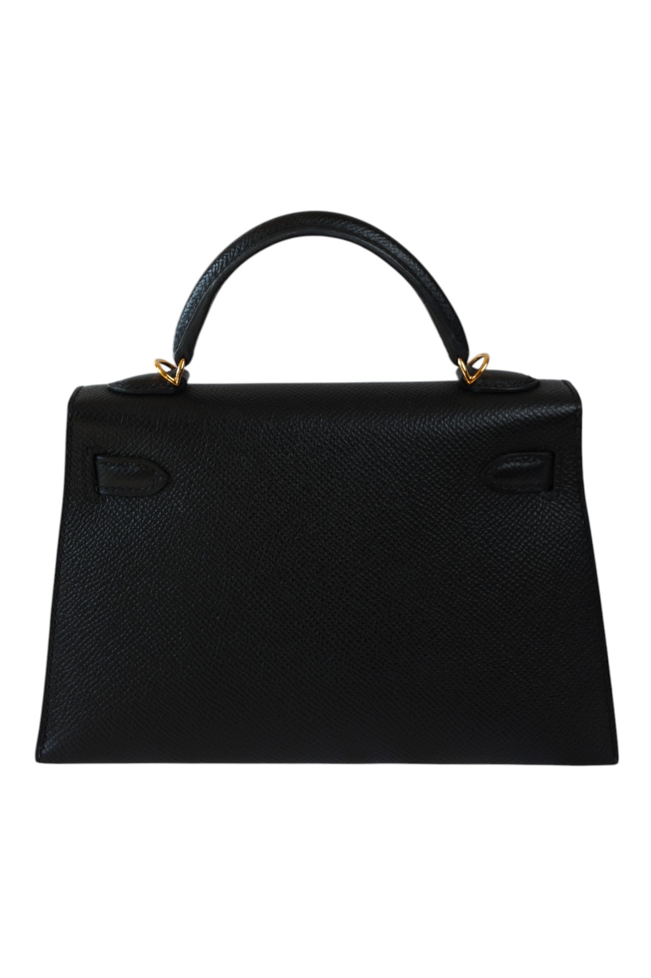 Noir Mini Kelly II 20 Gold Hardware, 2025 Stamp K
