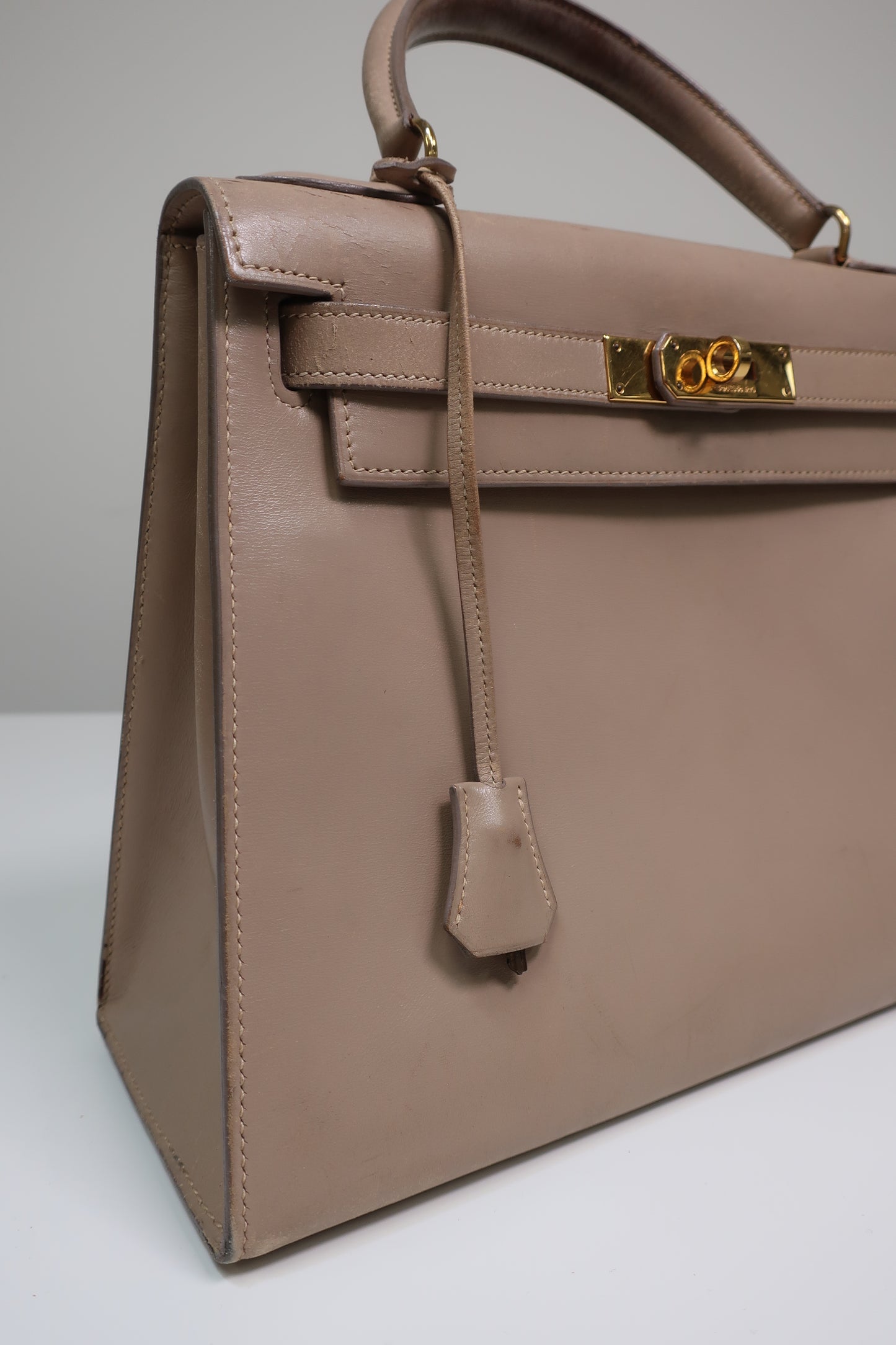 HERMES Vintage Kelly 28 Sellier
