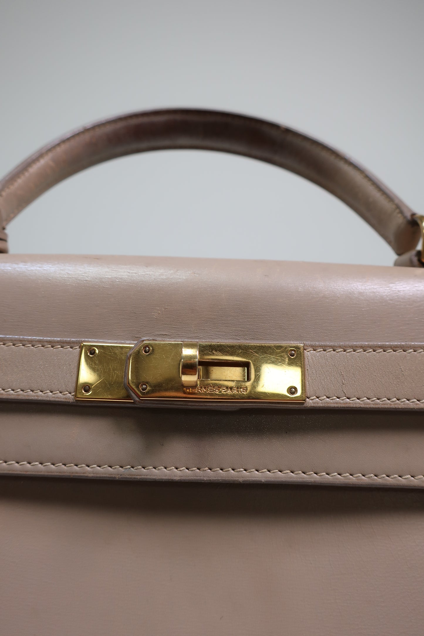 HERMES Vintage Kelly 28 Sellier