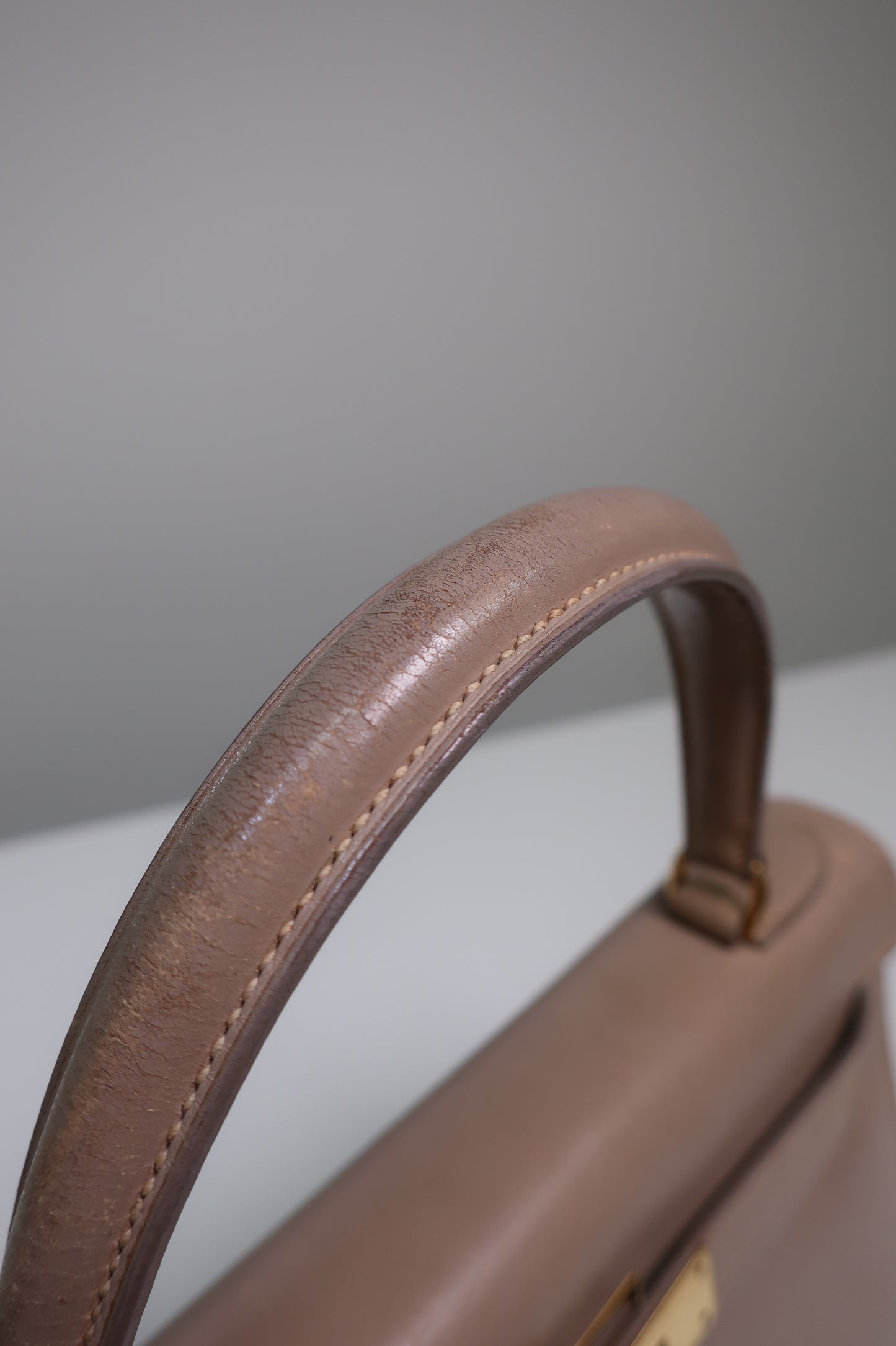 HERMES Vintage Kelly 28 Sellier