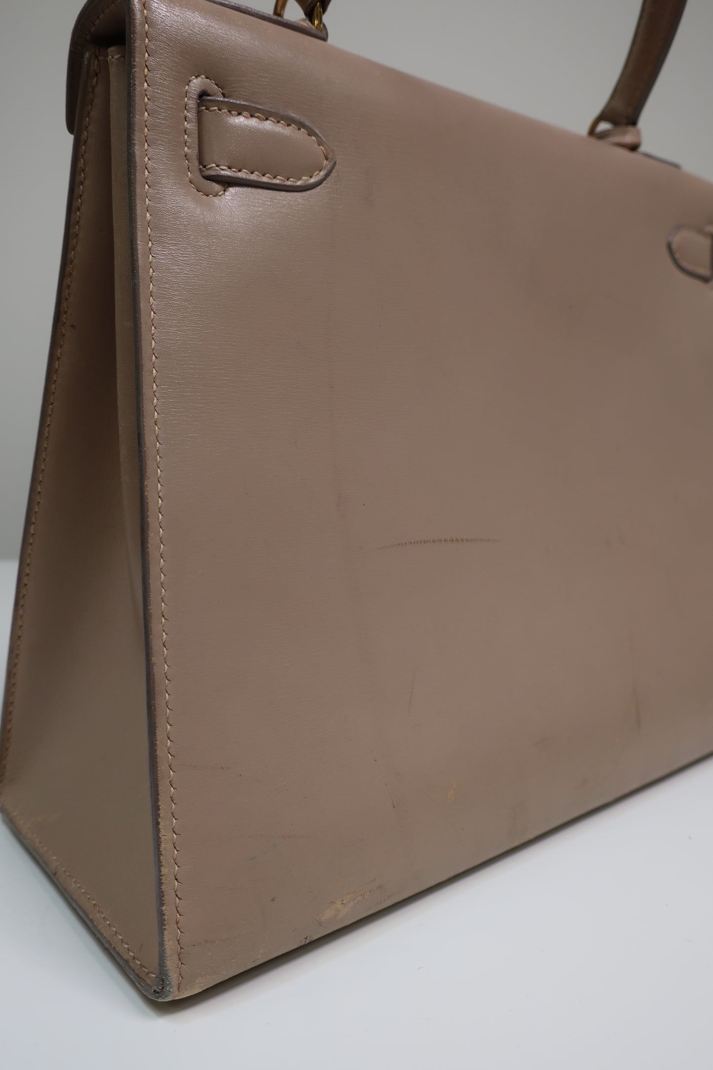 HERMES Vintage Kelly 28 Sellier