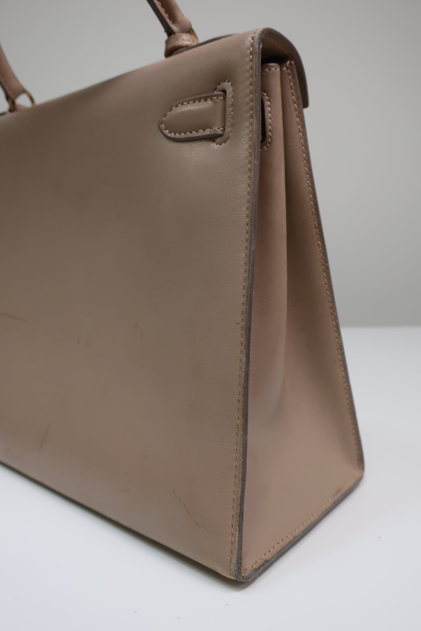 HERMES Vintage Kelly 28 Sellier