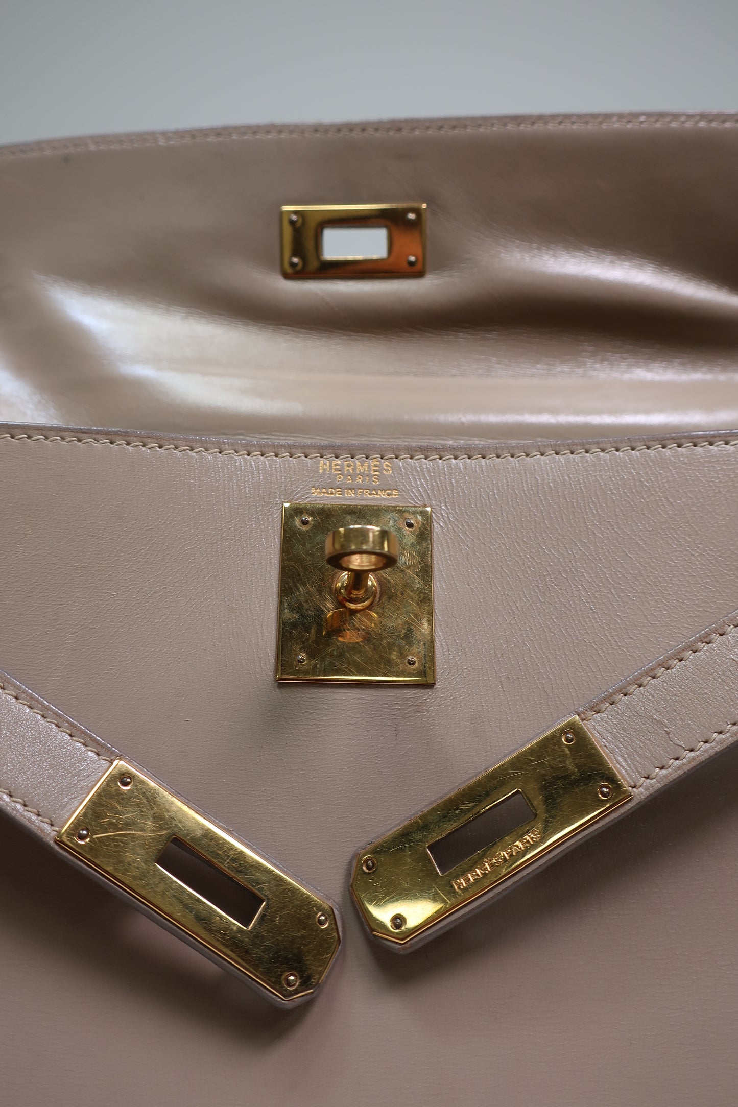 HERMES Vintage Kelly 28 Sellier