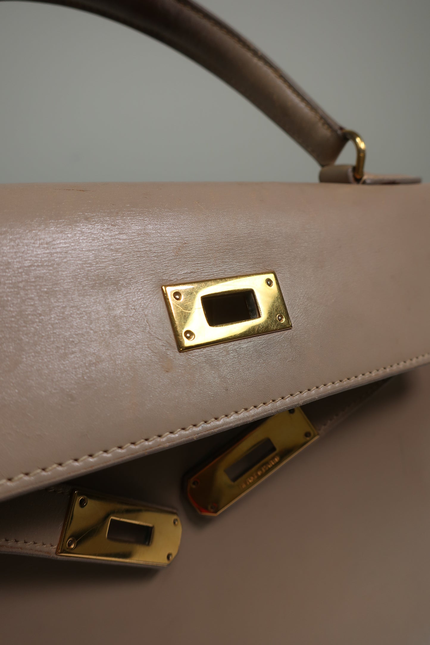 HERMES Vintage Kelly 28 Sellier