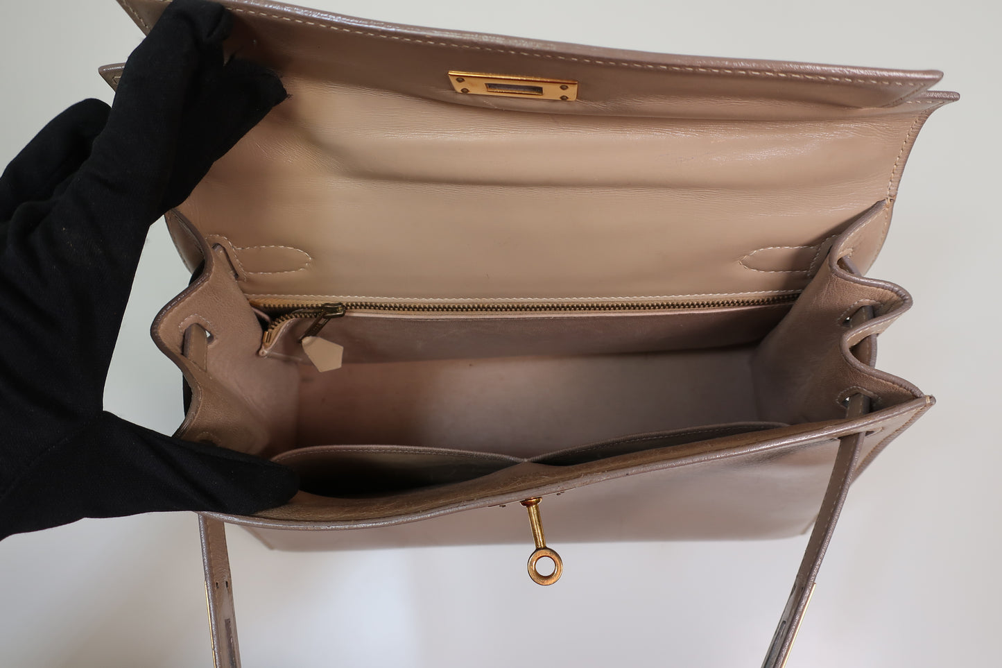 HERMES Vintage Kelly 28 Sellier